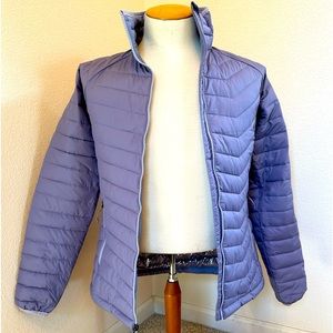 Women’s Columbia Powder Lite Jacket with OmniHeat technology, size Small, lilac